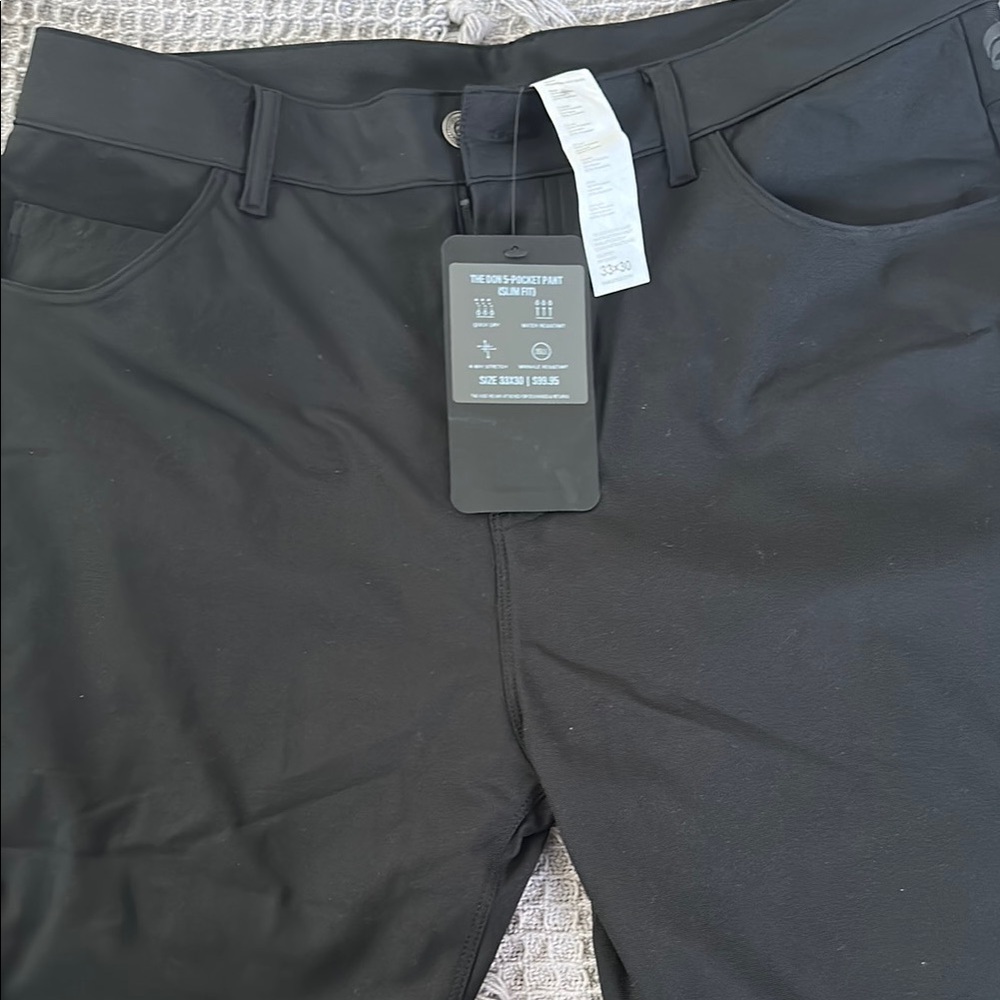 Fabletics Black Chinos & Khakis for Men